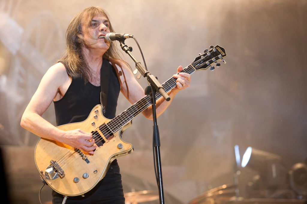 malcolm young en escena