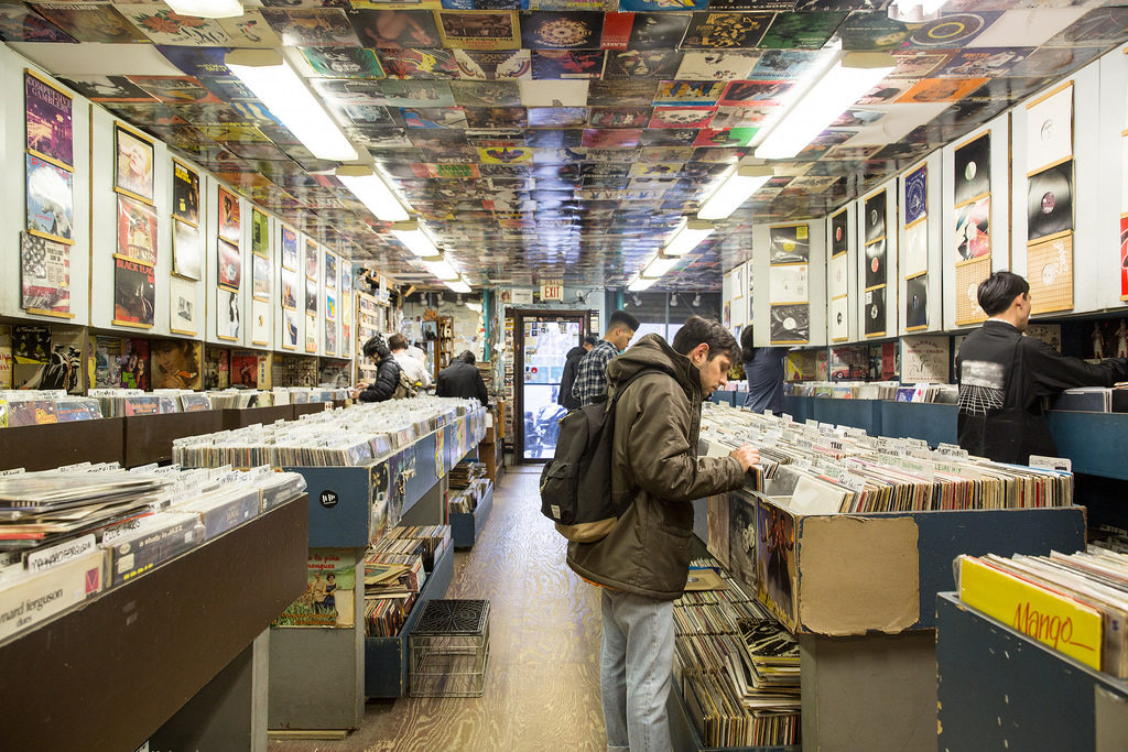 crítica musical tienda discos