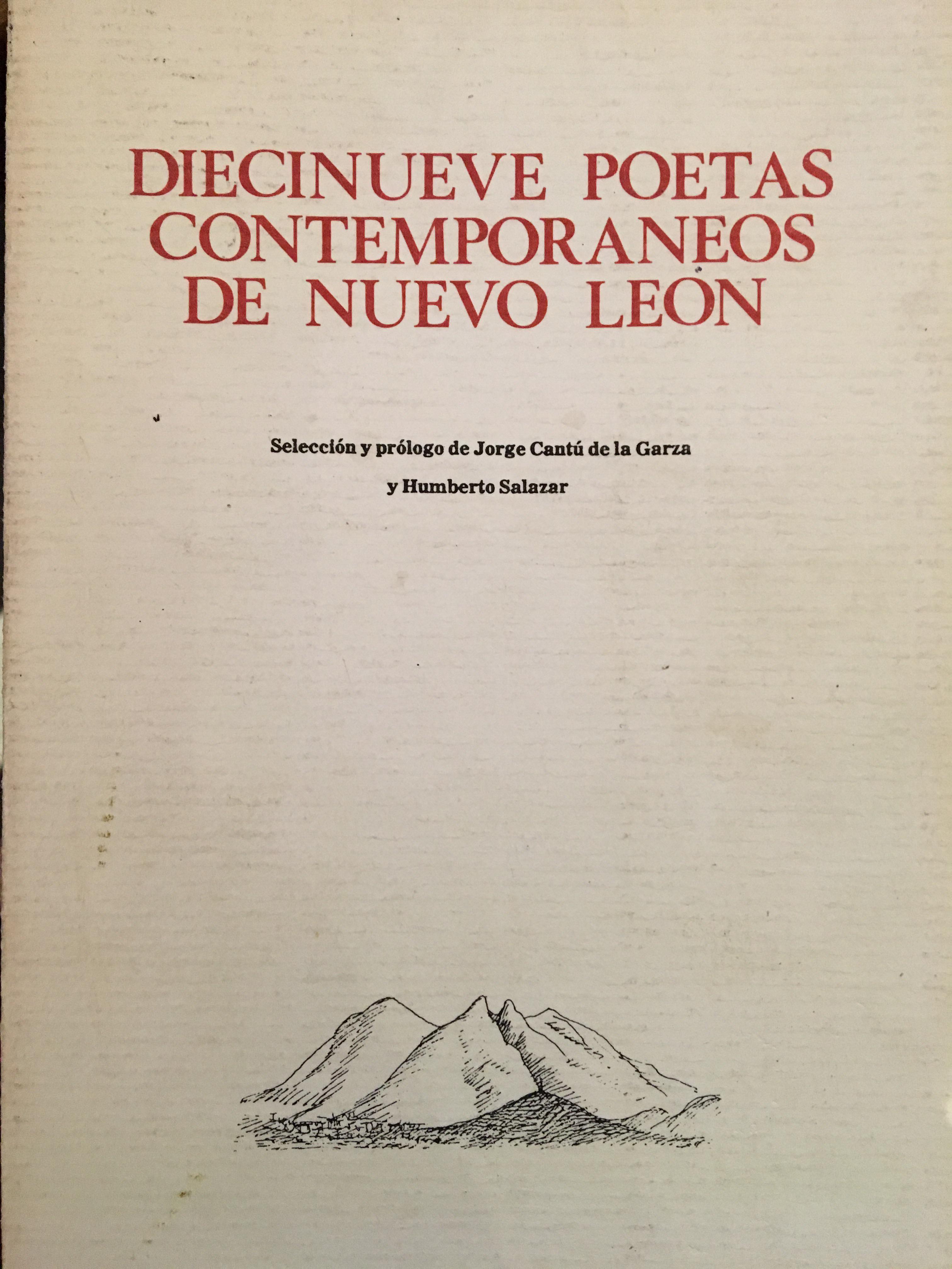 diecinueve poetas contemporáneos de nuevo león